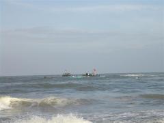 Sea tigers on ship withe the sea black tigers in Kallapadu, Mullaithivu coast on Martyr's day.jpg
