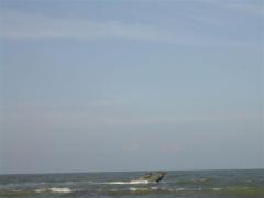 Sea black Tigers ride a patrol boat in Mullaithivu coast on the Martyr's day.jpg