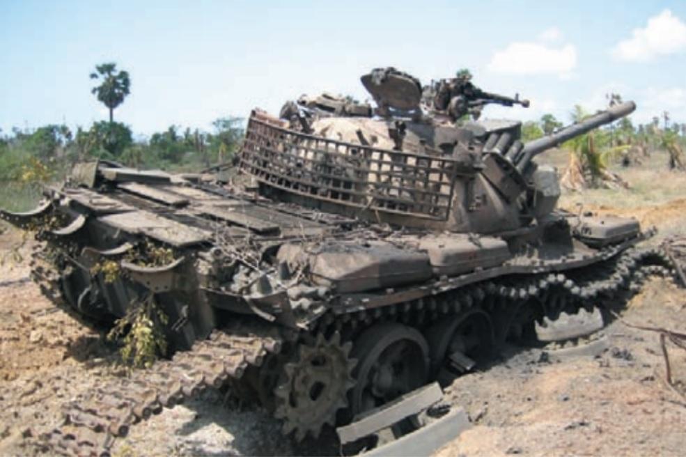 During the battle on 16&17.12.2008 in Kilinochi.. more than 400 SLA state terrorists were killed... That tuesday was called balck tuesday and blood tuesday by Sunday Times nad Lakvima Newspapers respectively.jpg