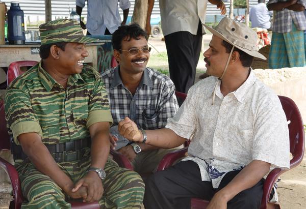 balraj_theepan_kili Balraj with Theepan after his heart surgery in 2003.jpg