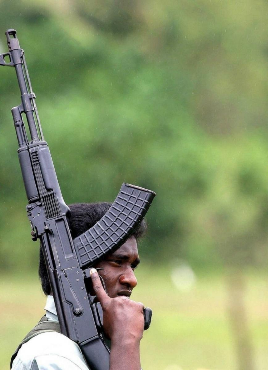Tamil Tiger cadre on july 2005 in helipad.jpg