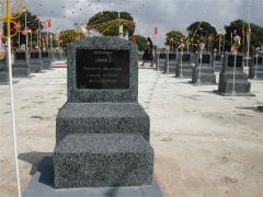 There are 263 land and sea black tigers sacrificesd their lives.there are 79 land black tigers and 184 sea black tiger - kanagapuram.jpg