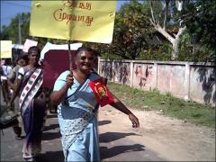 mannar_protest_2005_05 More than four thousand people marched in Mannar town Friday in protest against the Sri Lankan government for denying equitable distribution of Tsunami aid to Northeast..jpg