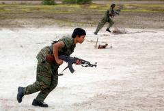 Poonakari regiment's women cadres on july 2007 - tamil tiger women.jpg