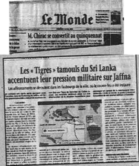 French 'Le Monde' about unceasing waves 3 Elephantpass victory - 12-5-2000.png