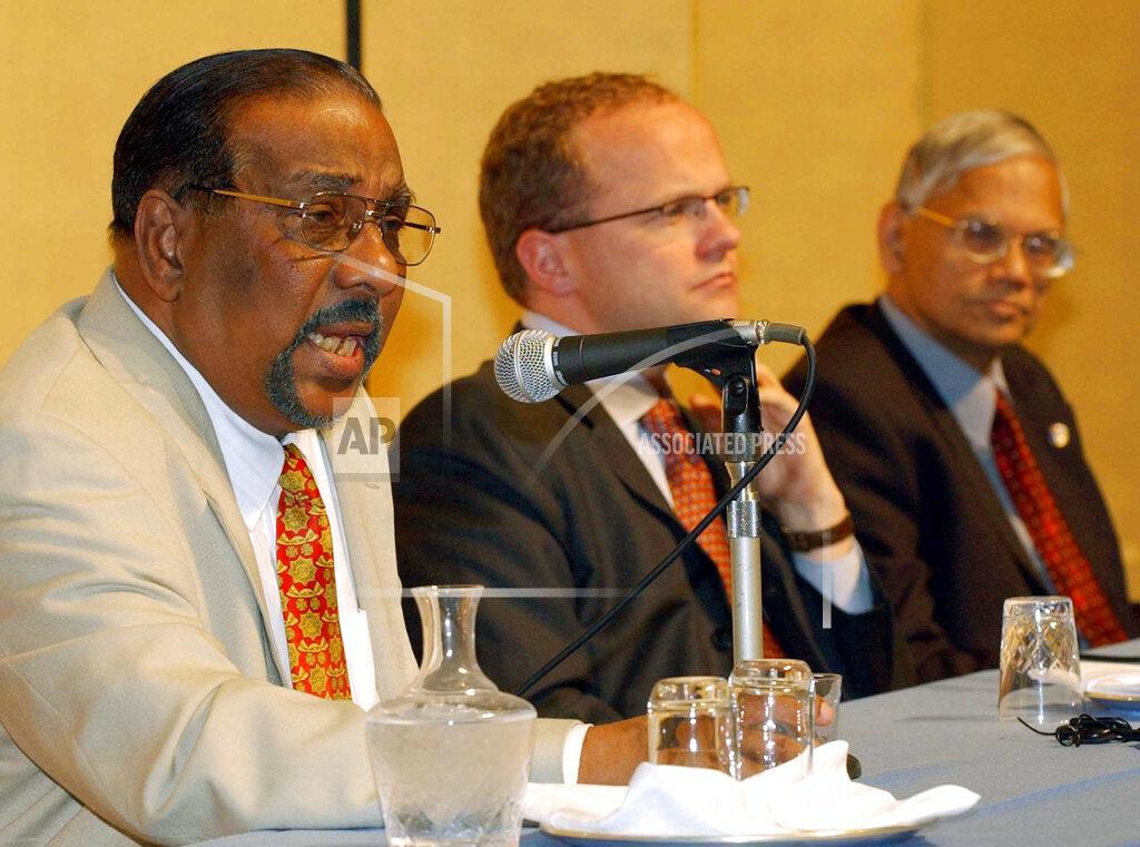 hotel in Hakone, Friday, March 21, 2003. Balasingham said, The Liberation Tigers have made a radical decision, to explore a federal model to resolve the ethnic conflict, and this is rather remarkable progress..jpg