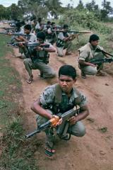 ltte men fighters in 'Battle uniform'