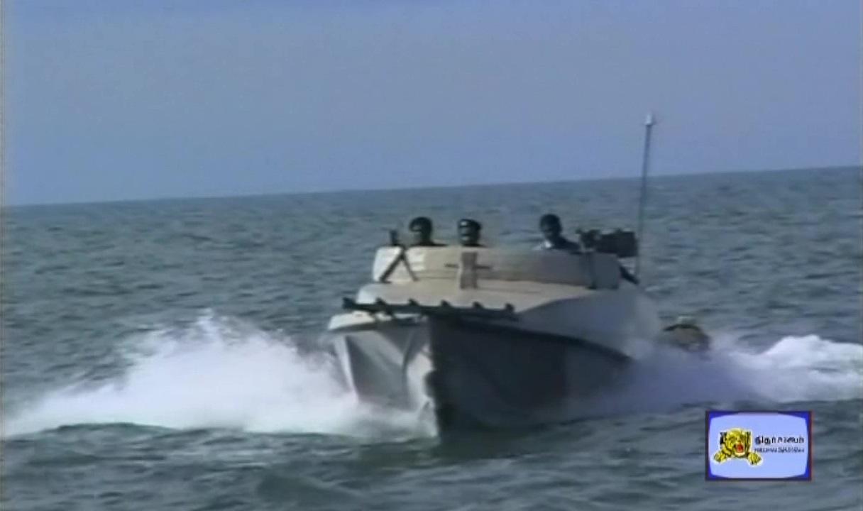 Vellai class boat of Sea Tigers. Boat name- Vaaman   ....jpg