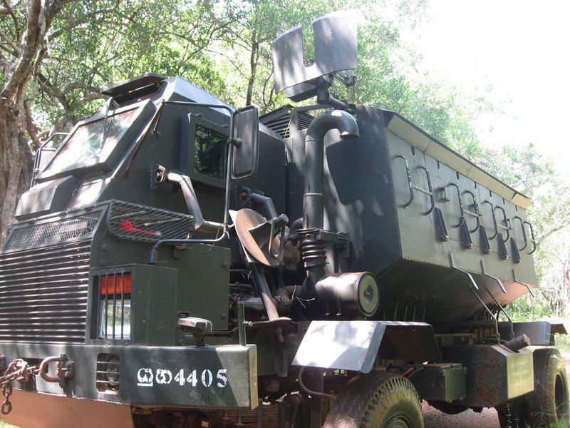Buffel APC seized by the Tigers. captured on 03 June 2007