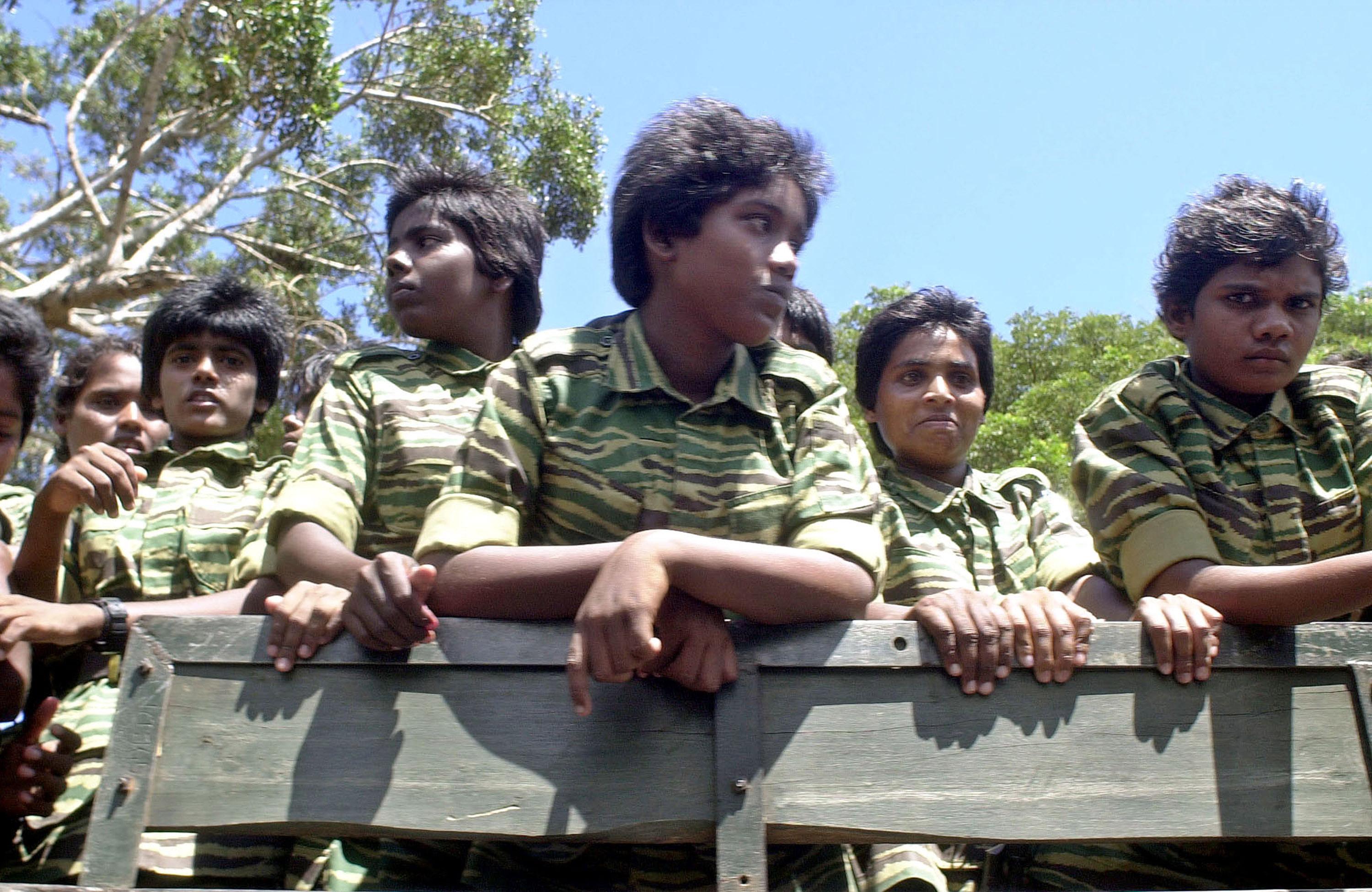 Patriotic soldiers of Tamil eelam