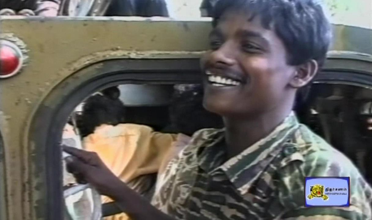 Sea Black Tiger Lt. Col. Naresh with BMP-1.jpg