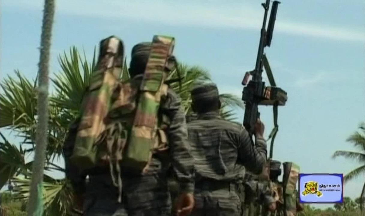 Land Black Tigers during a training session in wanni jungles ltte.jpg