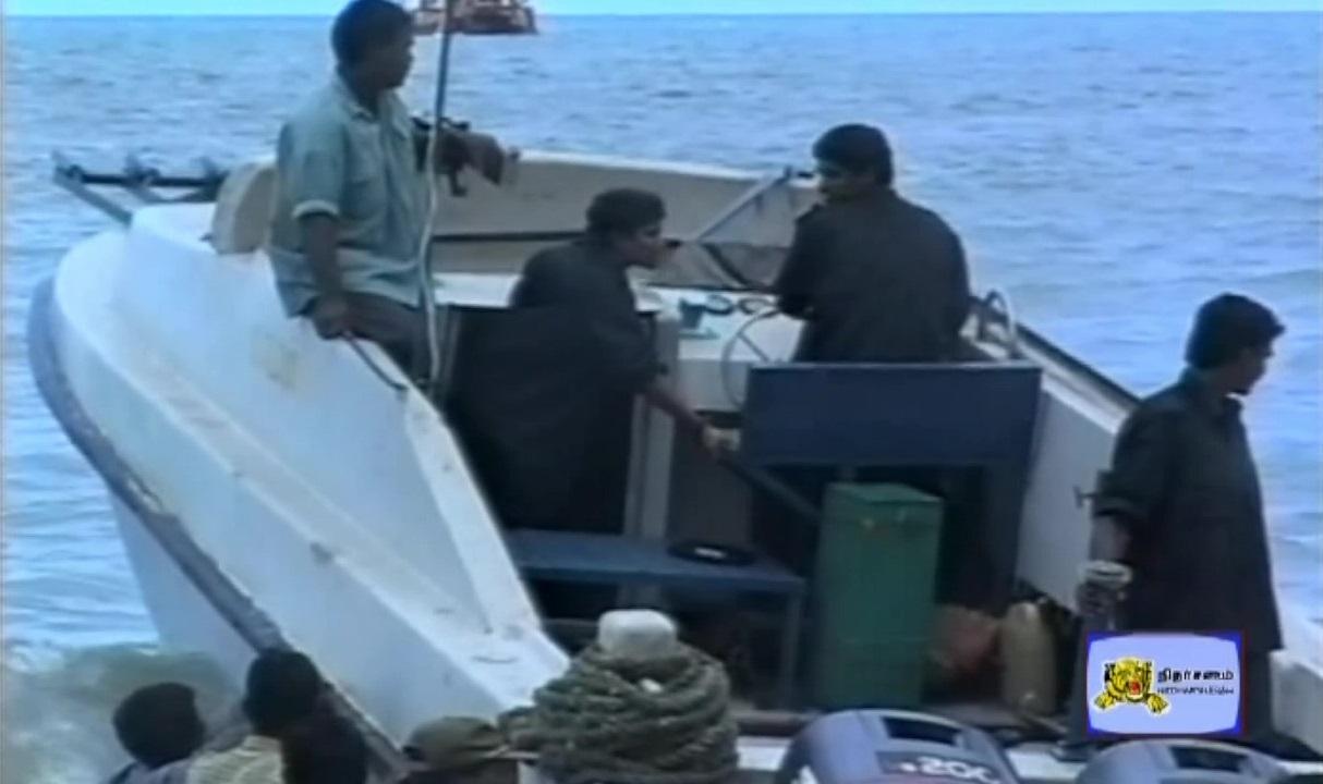 Vellai class boat of Sea Tigers. Boat name- Vaaman   ..jpg