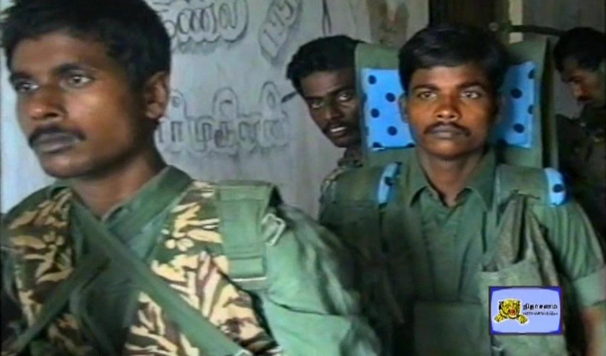 Land Black Tigers L-R ... Major Sengkathirvaanan, Lt. Col. Naresh, Lt. Col. Puuttoo (code - Number One).jpg