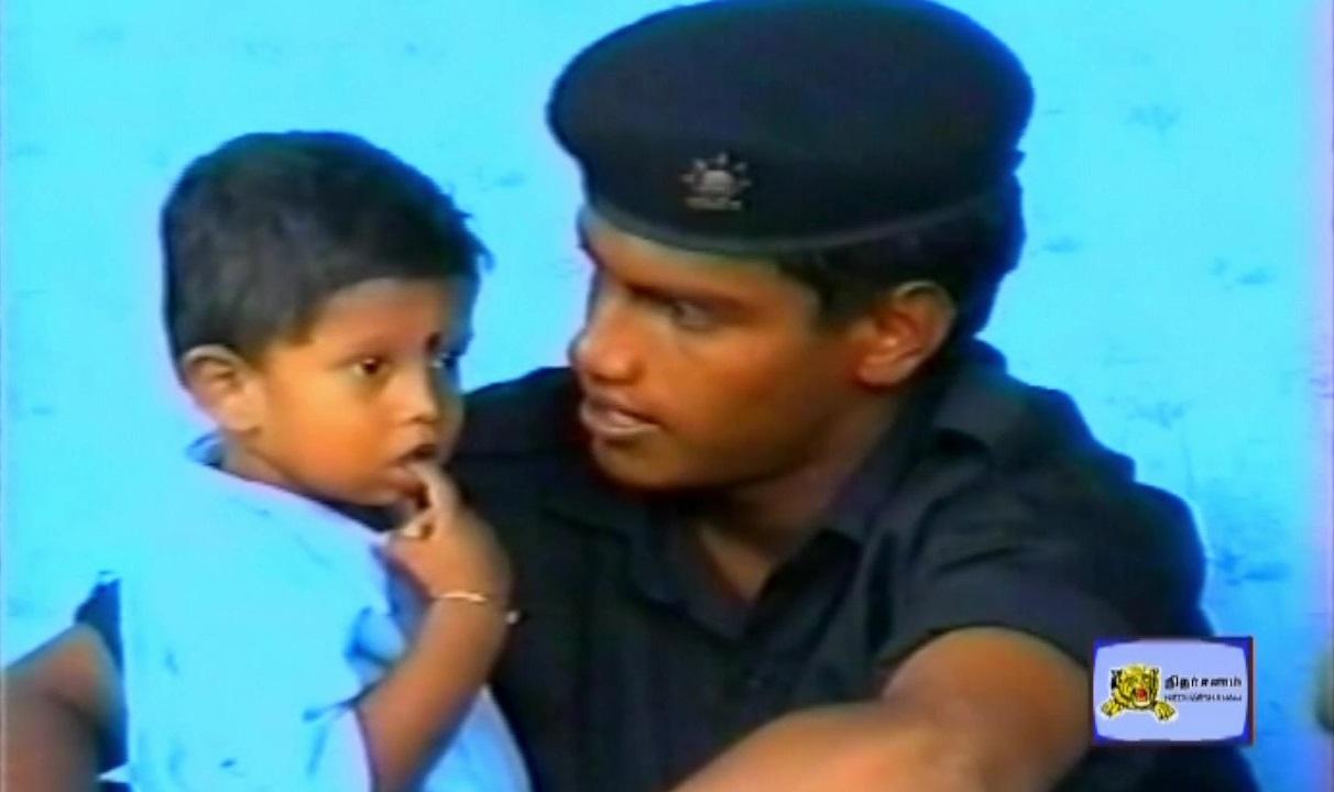 Sea Black Tiger talking with a kid.jpg