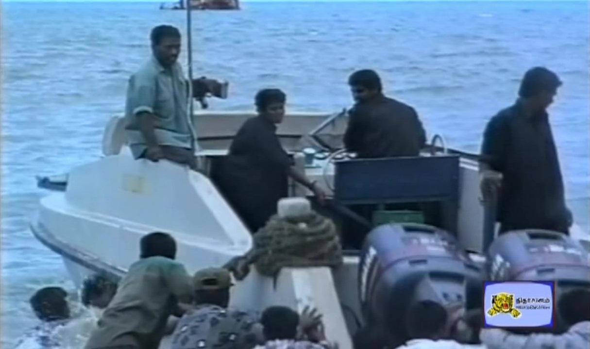 Vellai class boat of Sea Tigers. Boat name- Vaaman   ...jpg