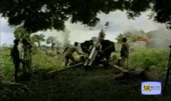 During the Unceasing waves 3 LTTE artillery attack with 122mm howitzer.jpg