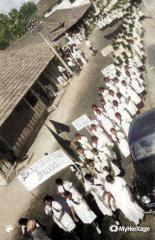 In 1961 agaist Sinhala only act - students protest.jpg