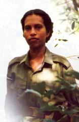 Major Sothiya, First commander of Tamil Tigers women divison