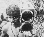 ltte cadre carrying stinger missile launcher during a attack in capital Trincomalee, 2000 Dec - Tigers shotdown one MI24 during this attack