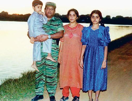 Hon. V. Prabhakaran family photo
