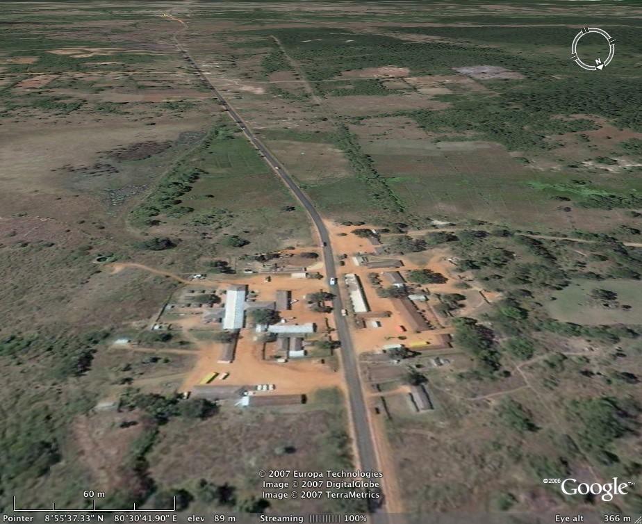 Omanthai compound in LTTE controlled area (facing south) 2003-2005.jpg