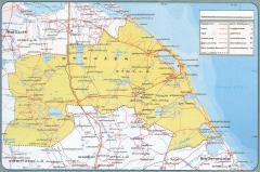 Tamileelam Mullaitivu map - தமிழீழம் முல்லைத்தீவு வரைபடம்