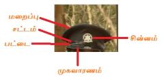 Peaked cap of Tamil Tigers