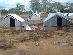 17 October 2009 -  One of the Settikkulam  concentration camps in Vavuniya, a district in the occupied Northern Tamil Eelam - Tamil Genocide Sri Lanka (19).jpg