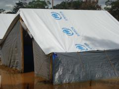 17 October 2009 -  One of the Settikkulam  concentration camps in Vavuniya, a district in the occupied Northern Tamil Eelam - Tamil Genocide Sri Lanka (20).jpg