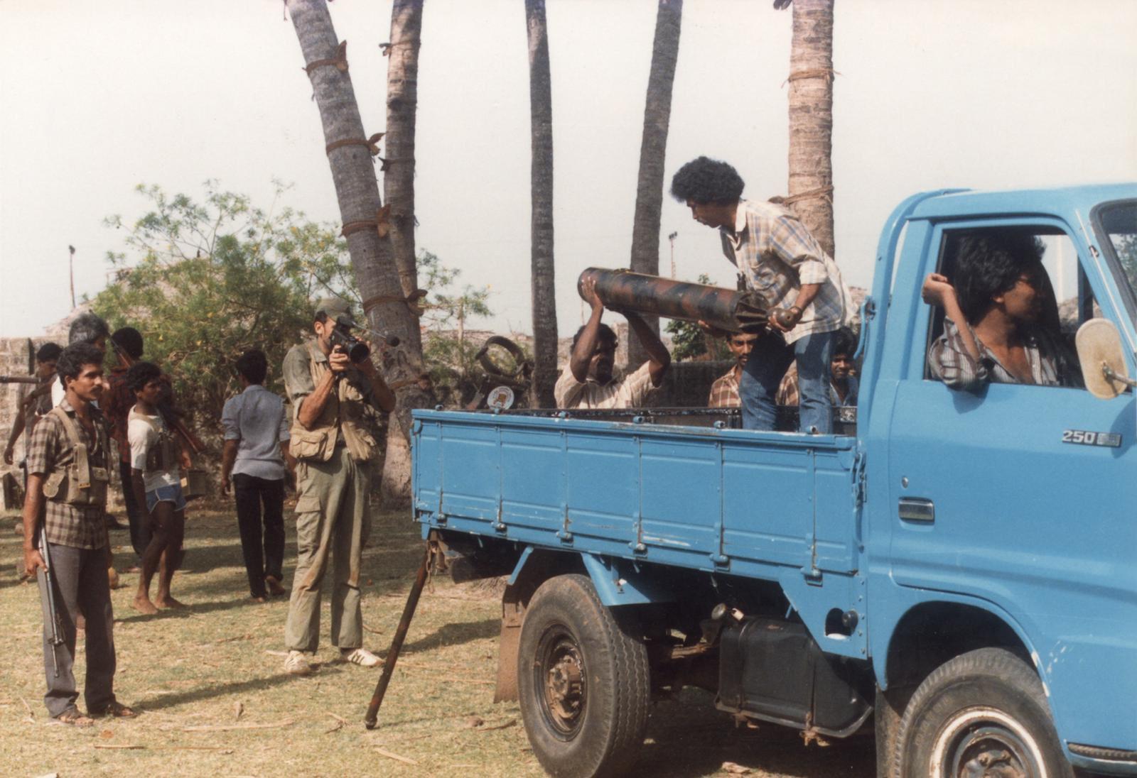 Tamil Tigers' Home made mortar
