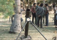 Tamil Tigers' Home made mortar