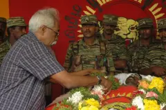 நாகர்கோவில் முன்னரங்க வலுவெதிர்ப்பு கோட்டின் கட்டளையாளர் லெப். கேணல் வீரமணியின் வீரவணக்க நிகழ்வு.webp