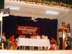Mr.Veera of Nitharsanam speaking.jpg