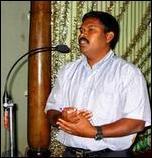 Mr.Tharman, Trincomalee district head of the Tamileelam Economic Development Organization.jpg