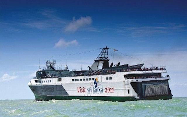 A 542 Jet Liner - aimed by sea tigers in Trinco