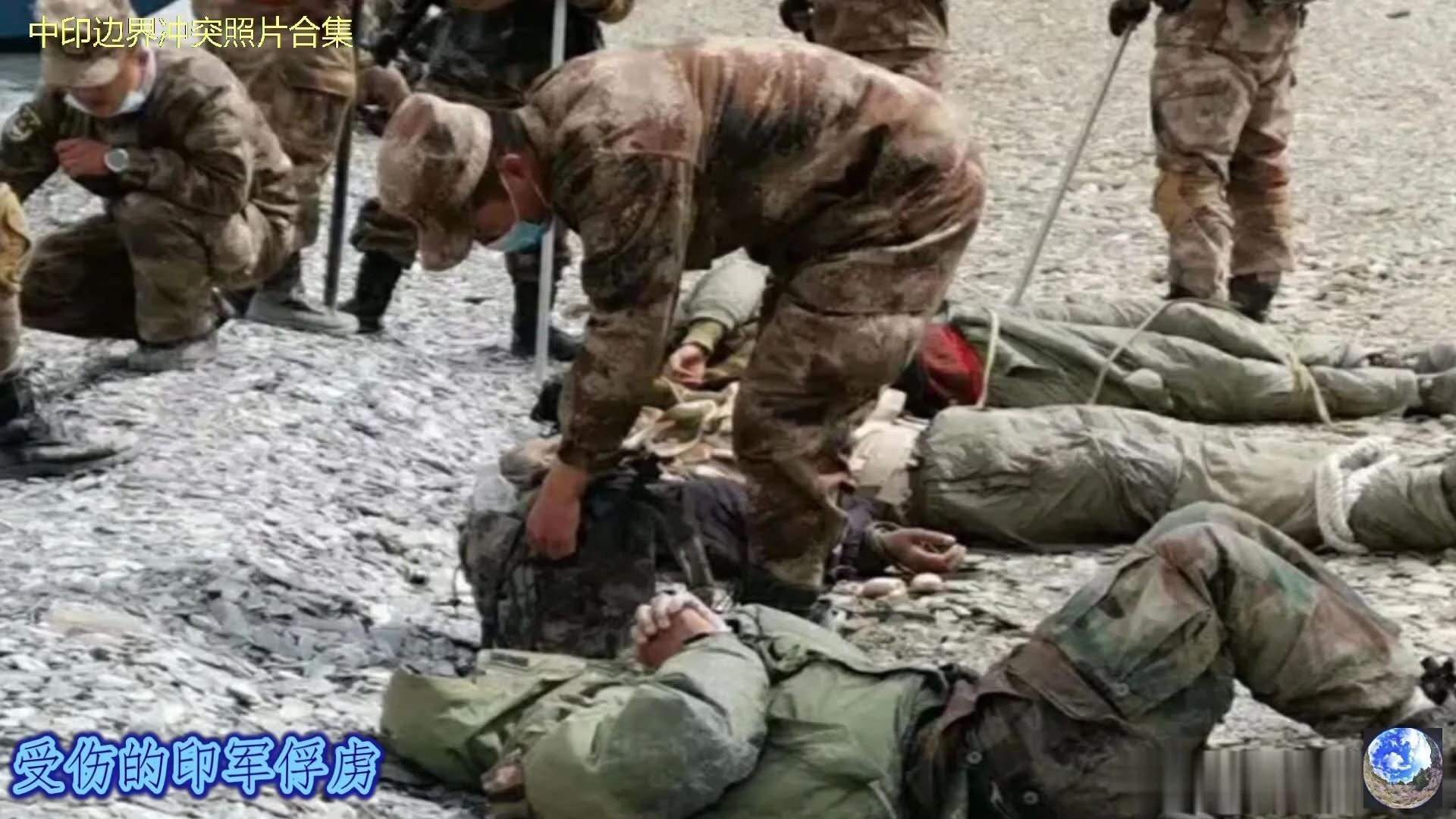 An Indian soldier can be seen begging for mercy from PLA soldier.jpg