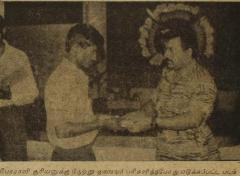 gave on 13.1.1993 - 30.9.1992 pathavilkulam-paraakkiramapura ... koongveeva camp attack - also received by Recon Tigers namely Paran & Suntharam