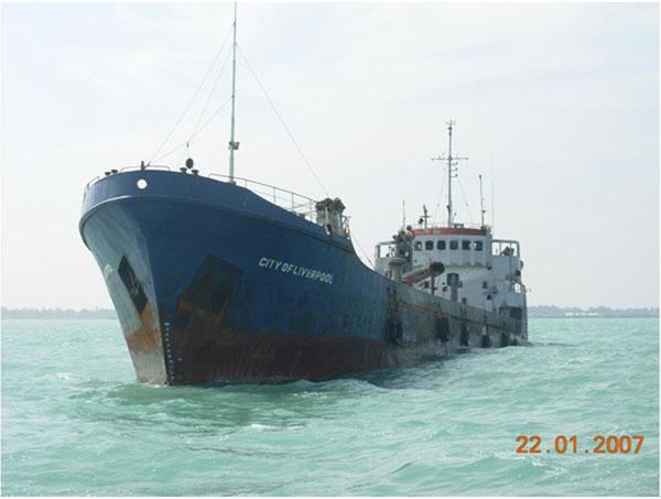 City of Liverpool - damaged 2007.jpg