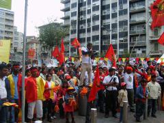 Around 500 Tamils took part in the Pongku Thamizh rally in Milan in Northern Italy, on 15 June, 2008..jpg