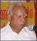 Trincomalee district parliamentarian Mr.R.Sampanthan addressing the Thileepan death anniversary celebrations held at the Trincomalee office of the LTTE..jpg