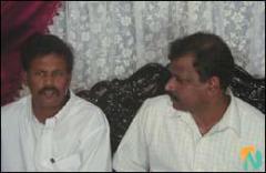 Mr.Ruban (left) with Mr.Iynkaran, District political administrative secretary of the LTTE 752002.jpg