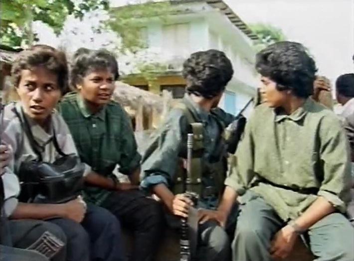 Liberation Tigers of Tamil Eelam's women soldiers in batticaloa 1996 (13).jpg
