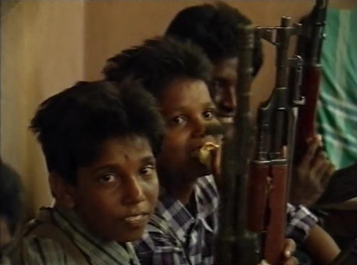 Liberation Tigers of Tamil Eelam's women soldiers in batticaloa 1996 (22).jpg