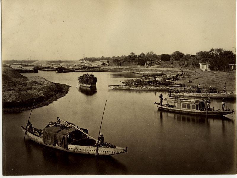 large.TheBasinandCanalBoats-Madrasc1880s