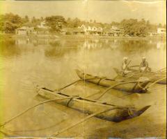 Batticaloa Lagoon Taken From the Koddaimuai end in the Back Ground is the Bazaar Area 1963514 | 3 Pilavu