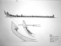 India - Cochin Region. Racing boats on the Periyar River. 40 paddlers..jpg