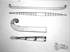 India - Malabar Coast - Serpent Boat of the Sultan of Travancore (1865).jpg