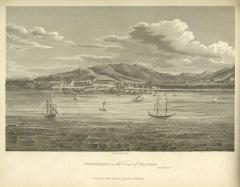 Tellicherry on the coast of Malabar; by James Forbes, 1813.jpg