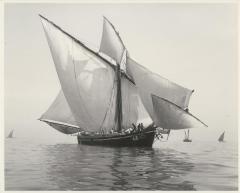 Tuticorin thoni with 43 at bow, India, 1973.jpg